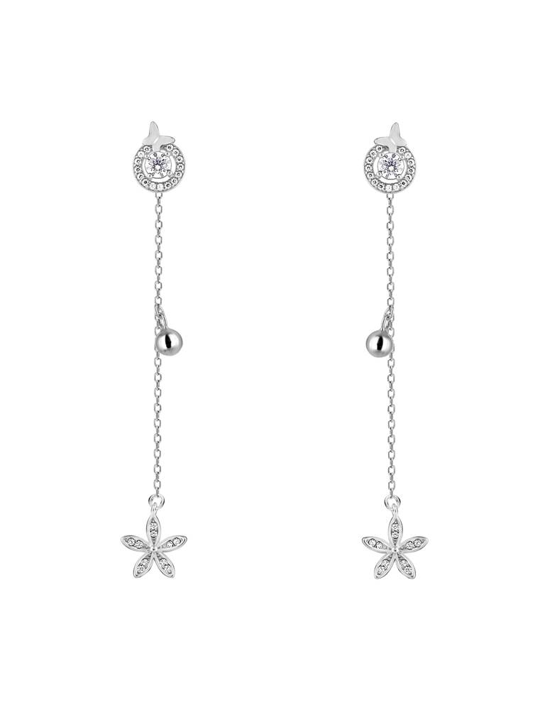 GIVA 925 Sterling Silver Autumn Blooming Dangler Earrings