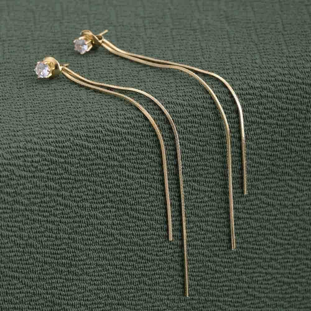 Dainty Threader Dangle Earrings : ER104