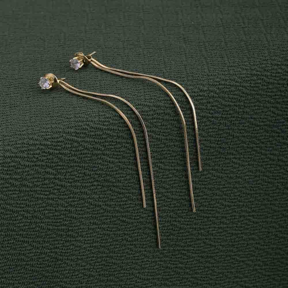Dainty Threader Dangle Earrings : ER104