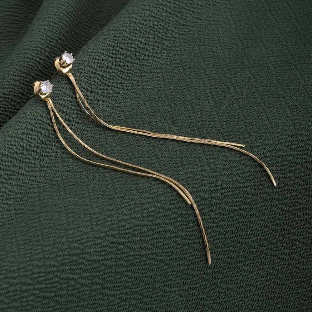 Dainty Threader Dangle Earrings : ER104