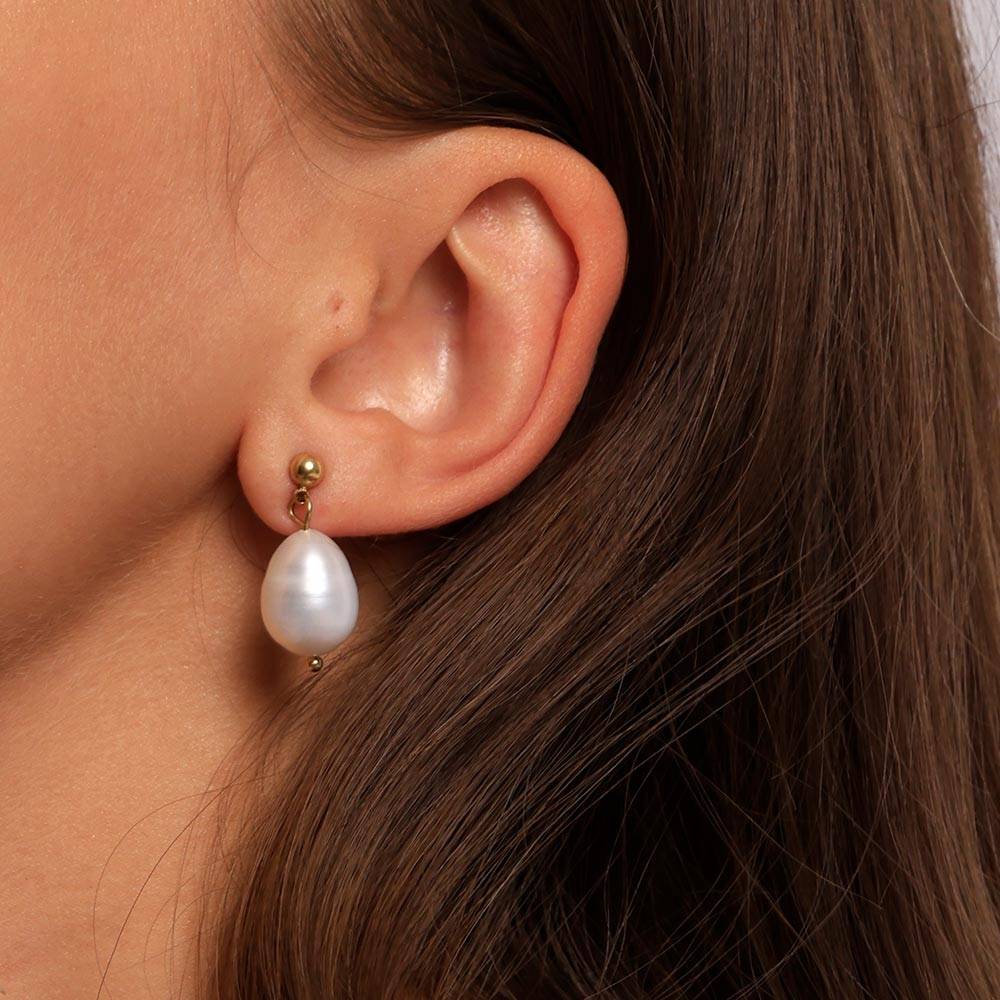 Pearl Drop Earrings : ER112