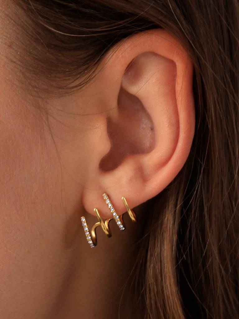 Diamonds Climber Earrings : ER115-G