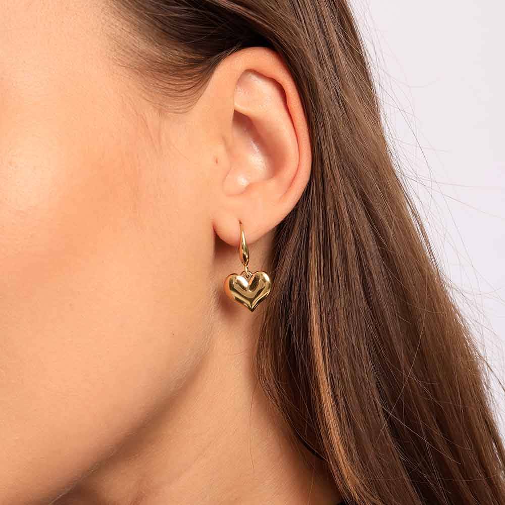 Dangling Heart Earrings : ER127