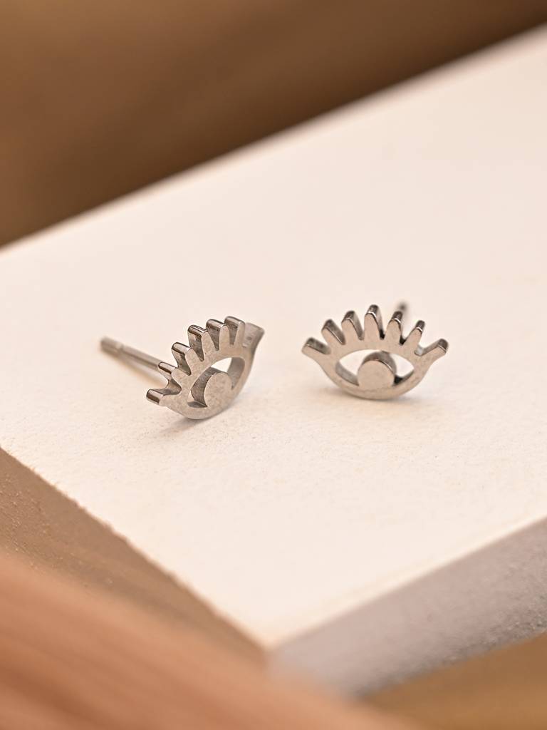 Evil-Eye Stud Earrings : ER137-S