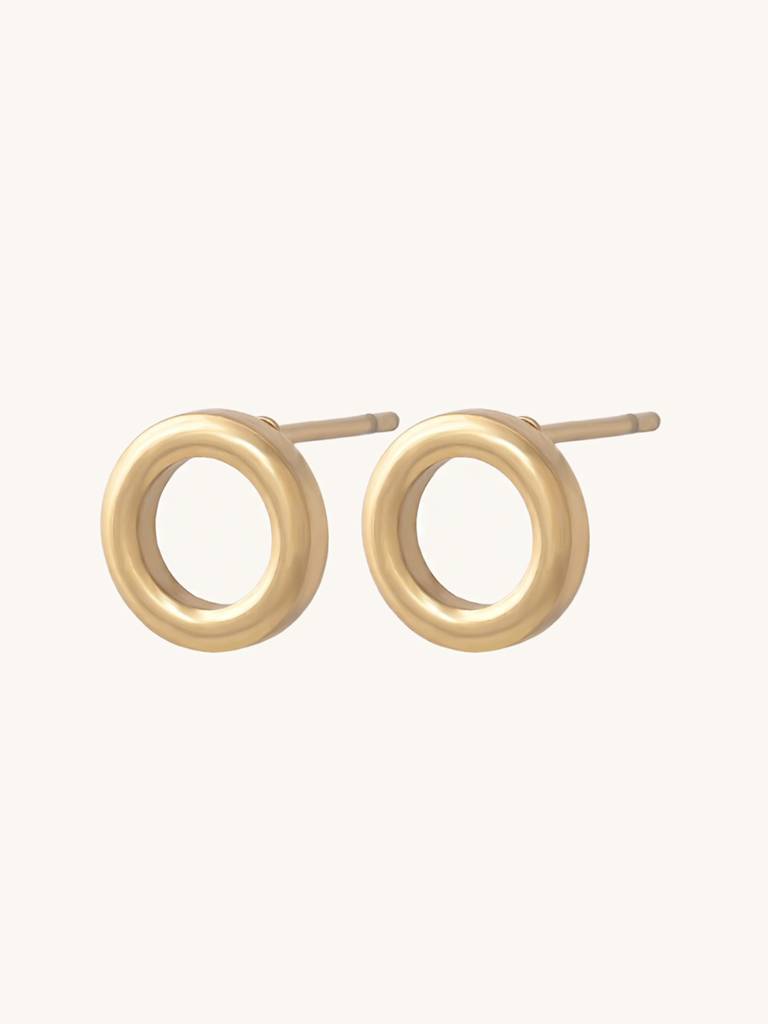 Halo Stud Earrings : ER140-G