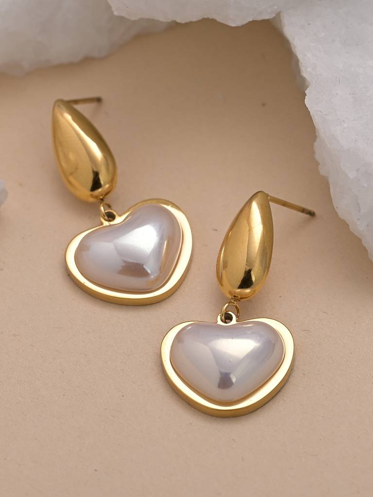 Vintage Heart Earrings : ER155