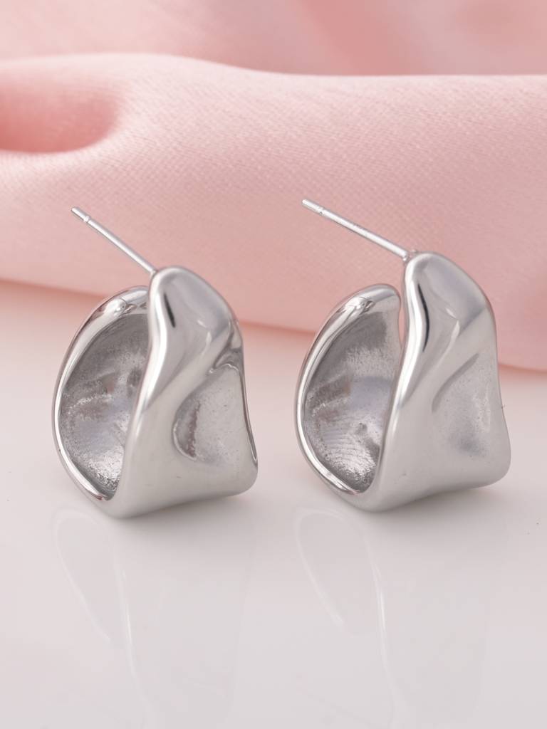 Fret Hoop Earrings : ER170