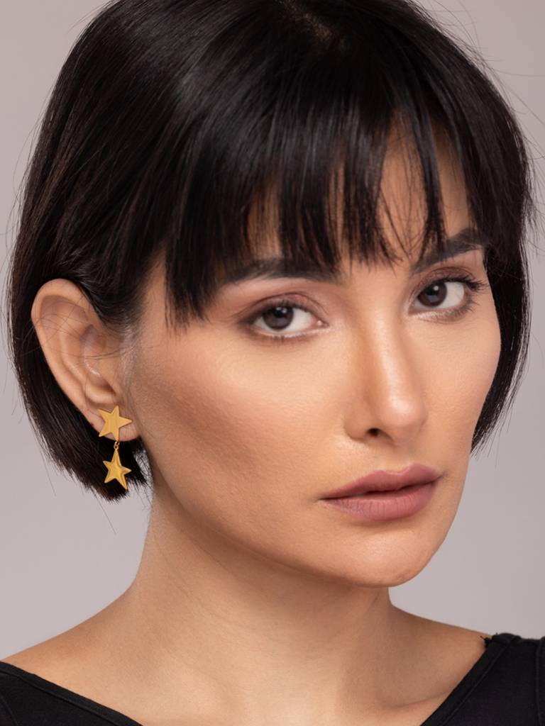 Twinkle And Tassel  Earrings For Women : ER171