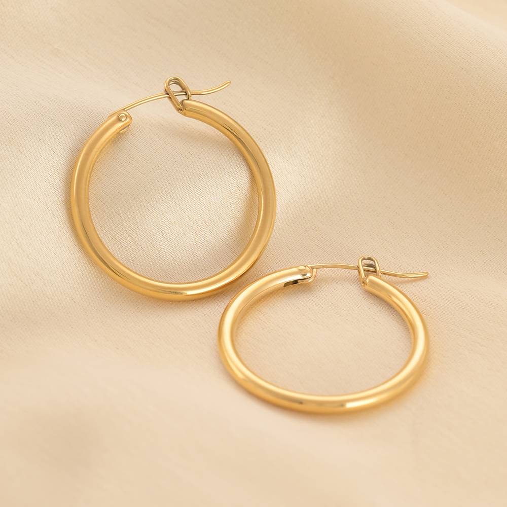 Golden Halo Hoops : ER186