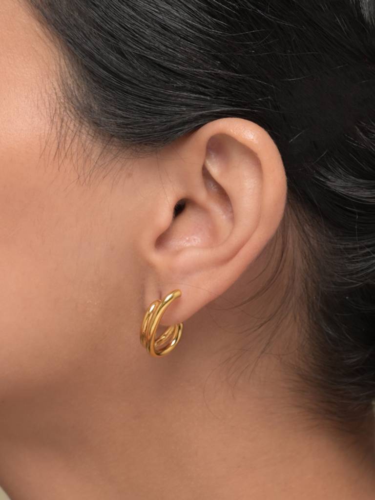 Lobe Hoops : ER192