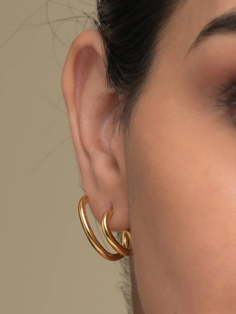 Lobe Hoops : ER192