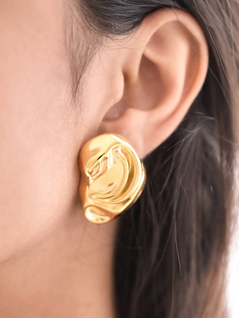 Whimsical Lobe Studs : ER209