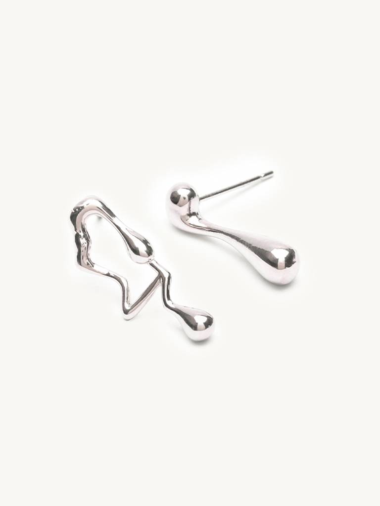 Crooked Mismatch Earrings : ER225-S