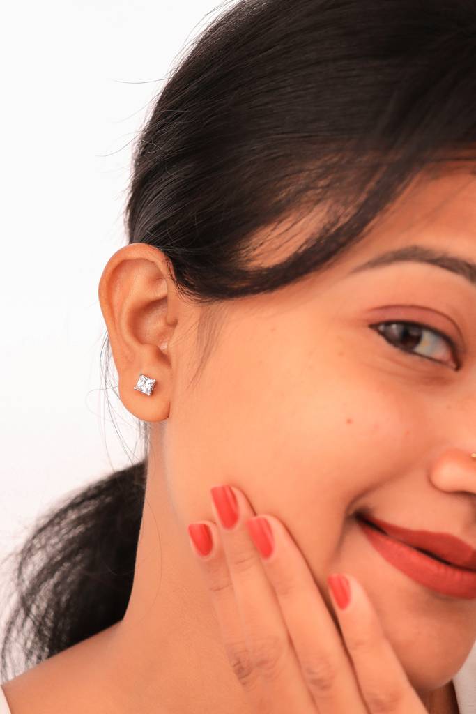 Silberry 925 Sterling Silver Classic 5Mm Studs : ER2382