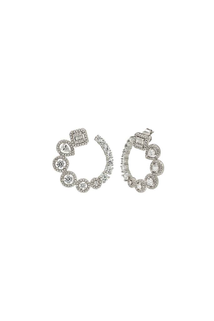 Silberry 925 Sterling Silver Moonbeam Earrings : ER2449