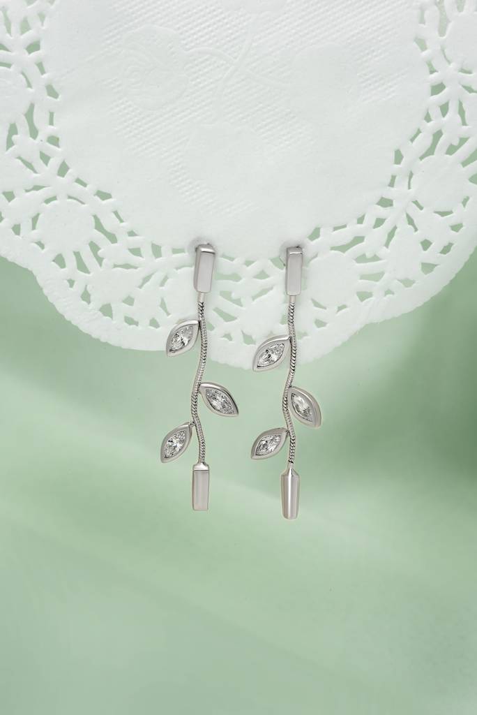 Silberry 925 Sterling Silver Vineyard Earrings : ER2477