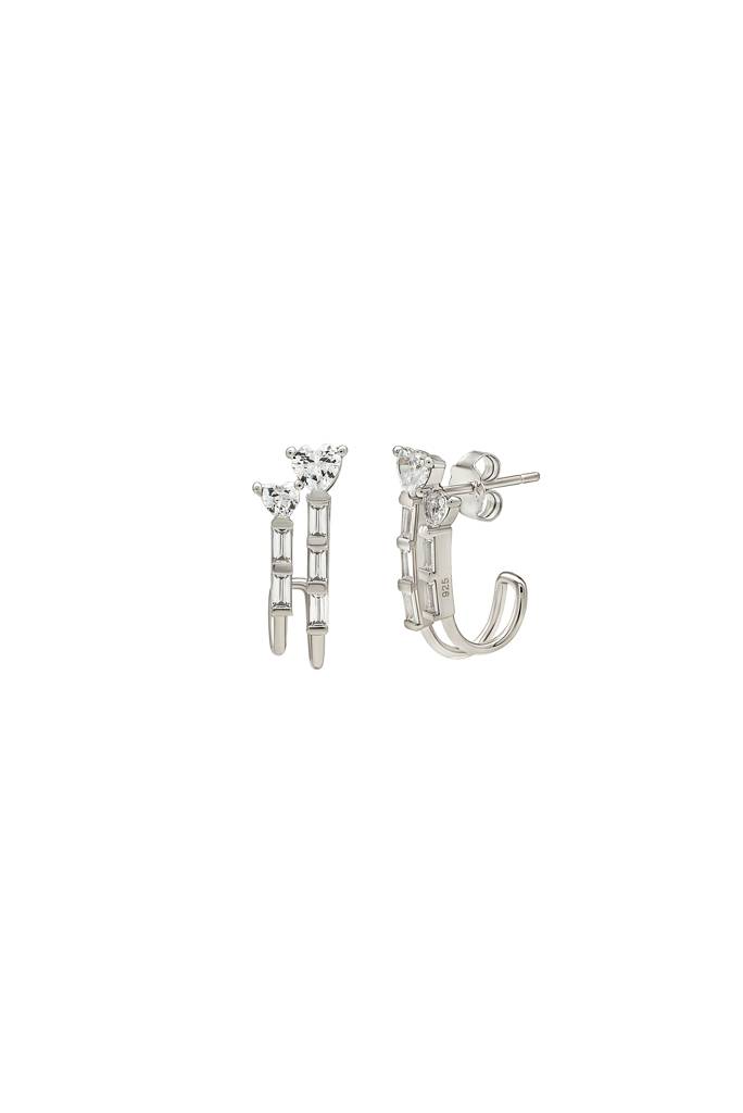 Silberry 925 Sterling Silver Petite Earrings : ER2531