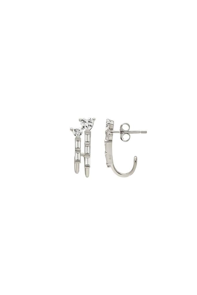 Silberry 925 Sterling Silver Petite Earrings : ER2531
