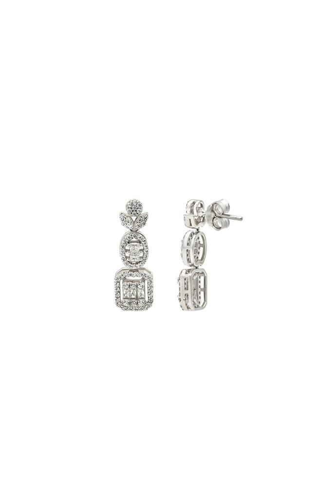 Silberry 925 Sterling Silver Marvel Earrings : ER2599