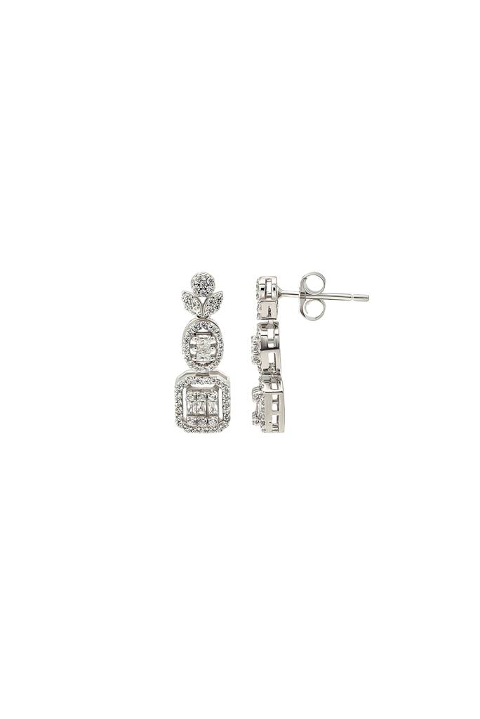 Silberry 925 Sterling Silver Marvel Earrings : ER2599