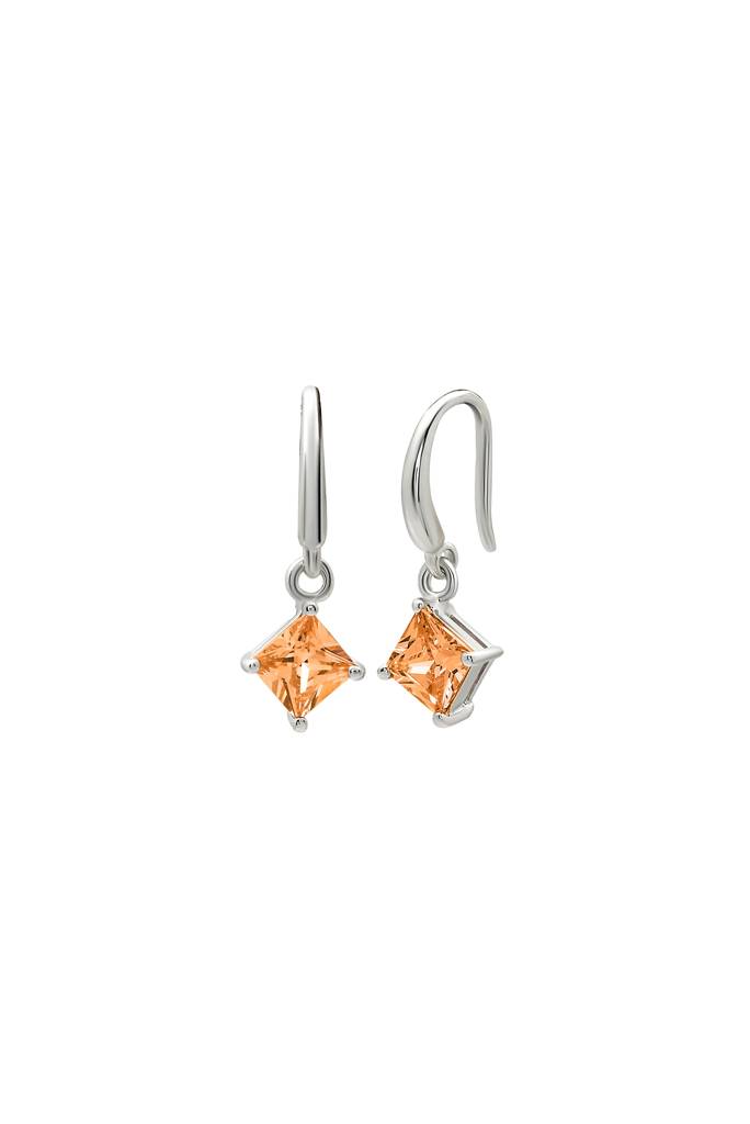 Silberry 925 Sterling Silver Pink Luster Earrings : ER3335