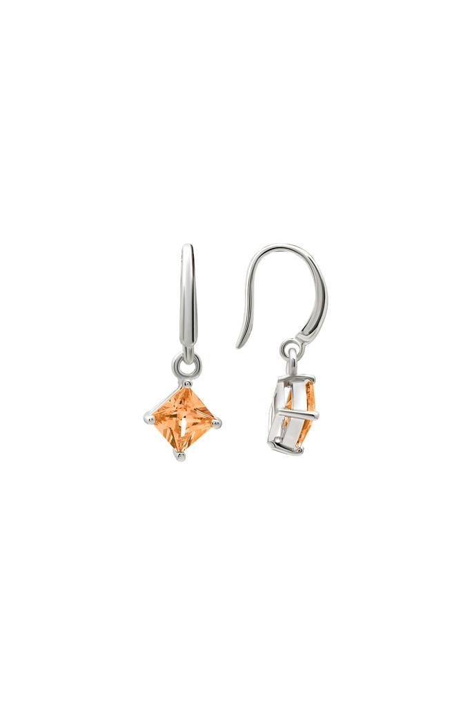 Silberry 925 Sterling Silver Pink Luster Earrings : ER3335