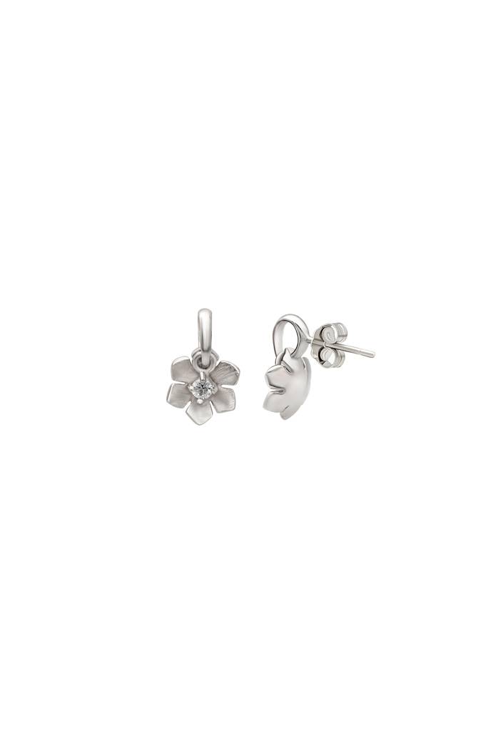 Silberry 925 Sterling Silver Lily Earrings : ER3382