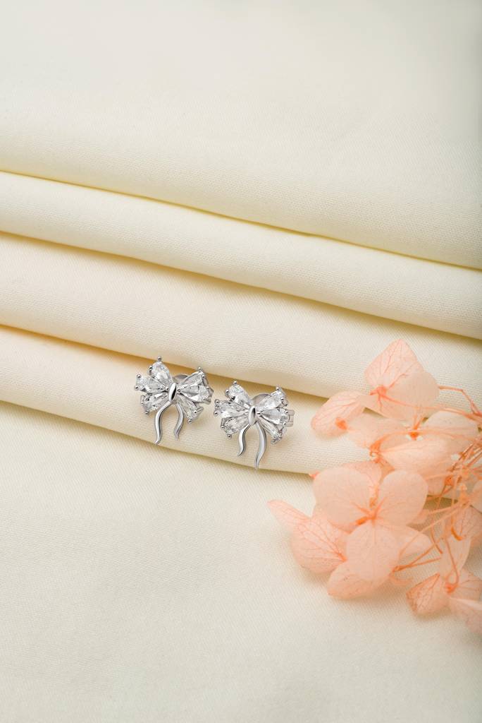 Silberry 925 Sterling Silver Butterfly Earrings : ER3599