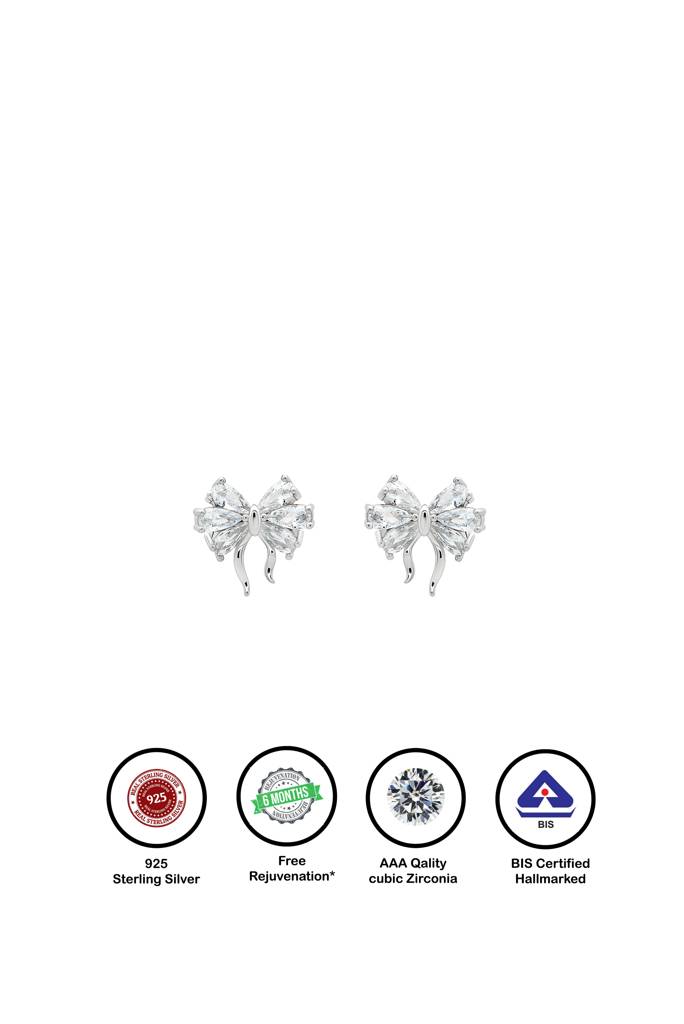 Silberry 925 Sterling Silver Butterfly Earrings : ER3599