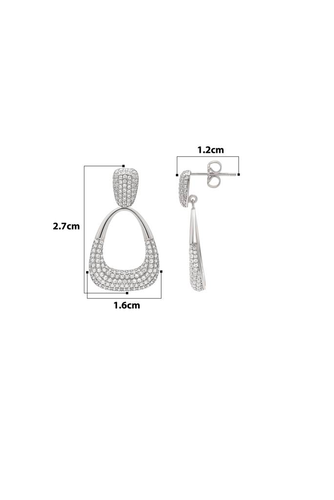 Silberry 925 Sterling Silver Luxe Earrings : ER3872