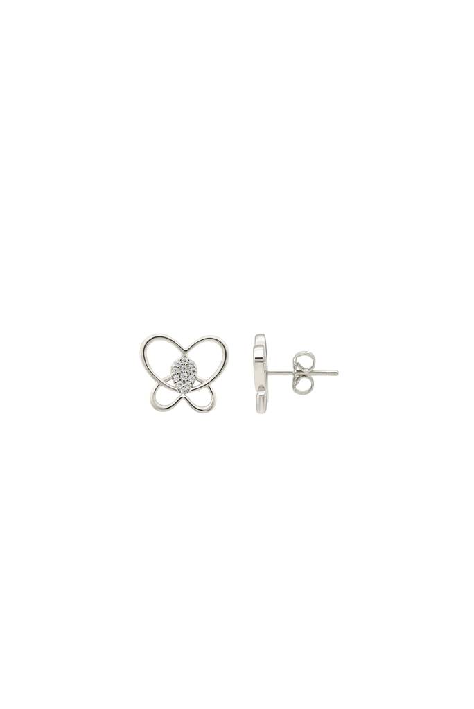 Silberry 925 Sterling Silver Delicate Butterfly Earrings : ER3982