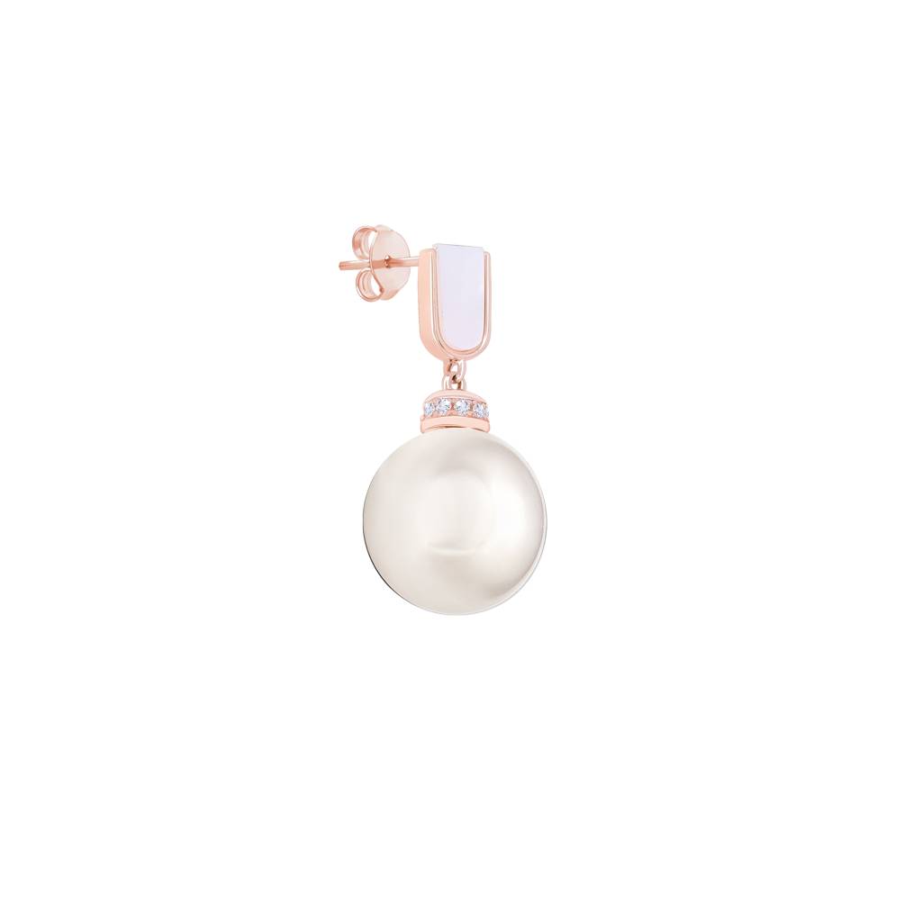 Drop Pearl Earrings : FOER607