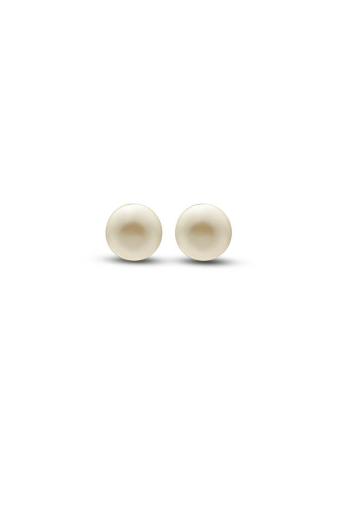 Silberry 925 Sterling Silver Swarovski Creame Pearl 8Mm Earring : ER809