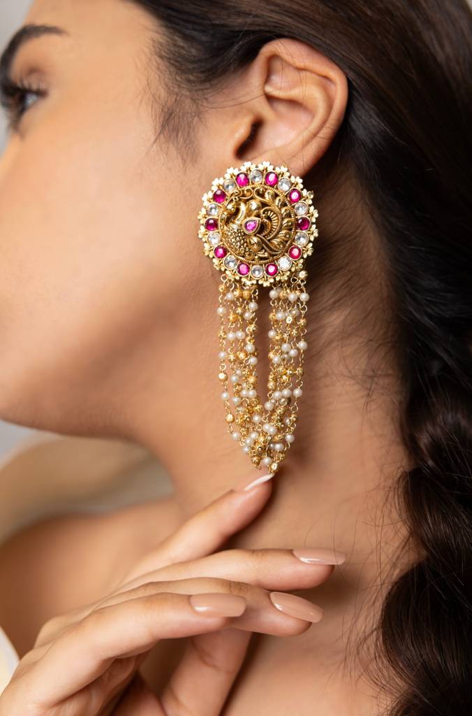 Manaya Earrings : ERAAPR2