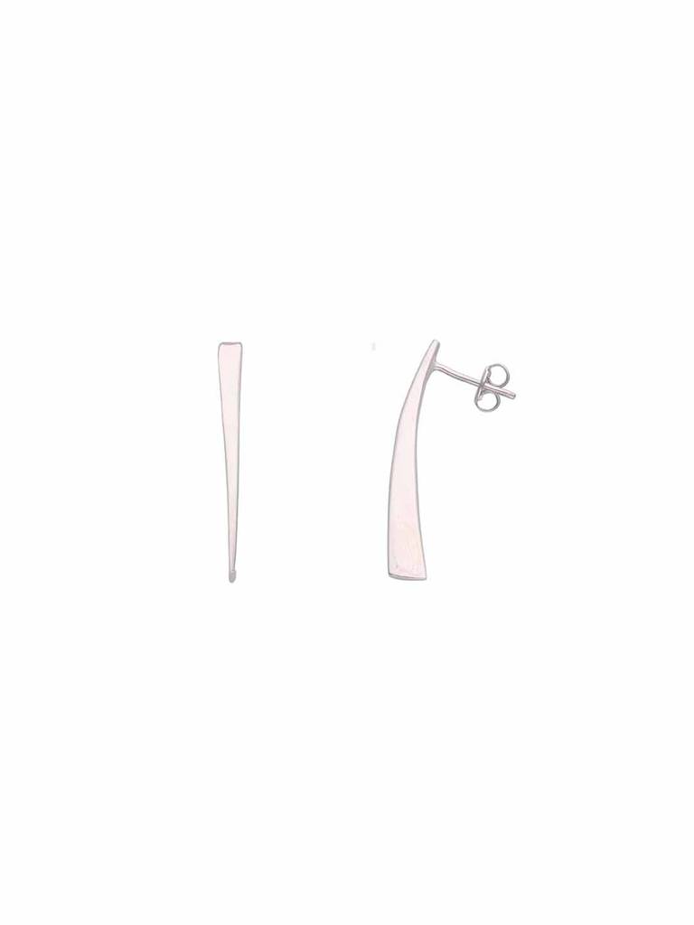 Sterling Silver Shining Simplicity Dangler Earrings : ERDN199-S-NA