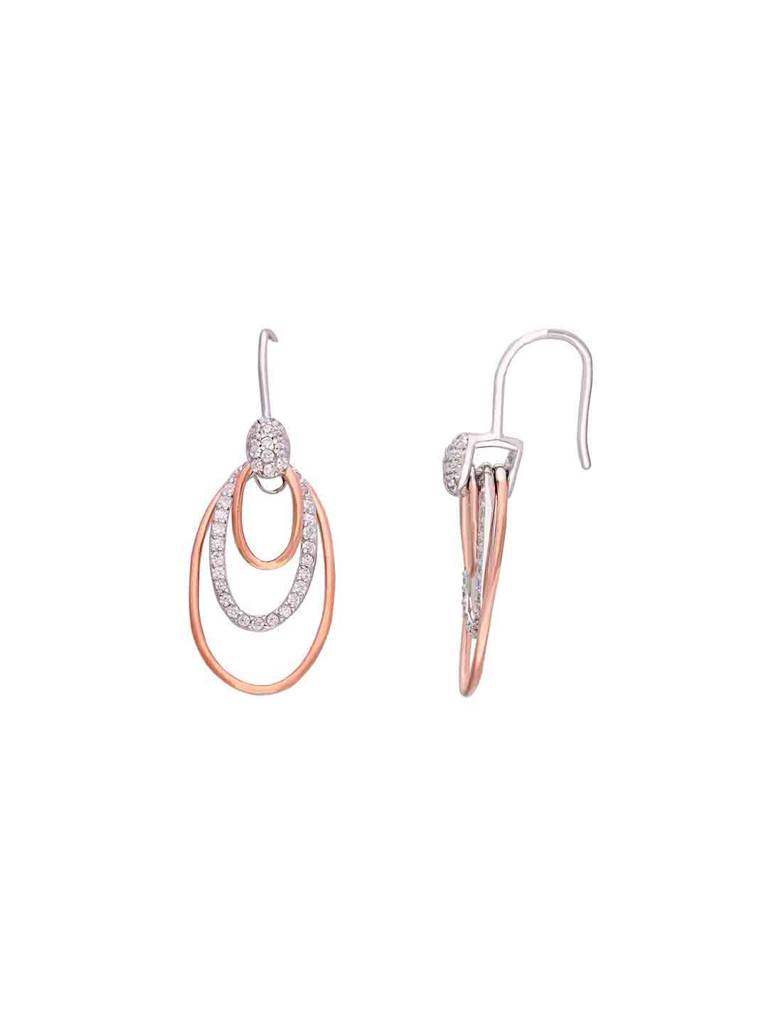 Sterling Silver Chic Party Drop Earrings : ERDR88-SRG-NA