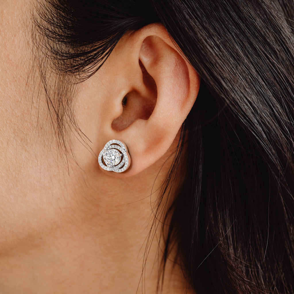 Twisted Together Jacket Earrings : SLVR-EYG-15