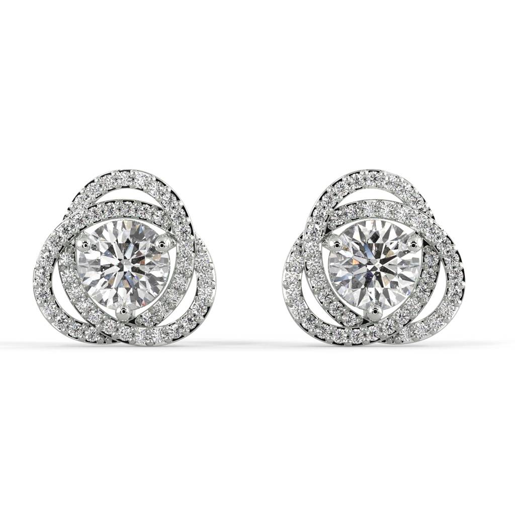 Twisted Together Jacket Earrings : SLVR-EYG-15