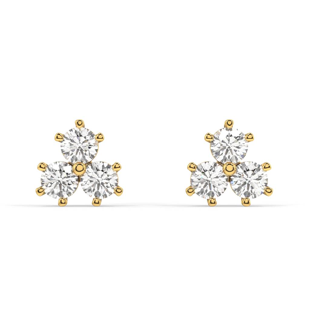 Gentle Breeze Earrings : SLVD09YG