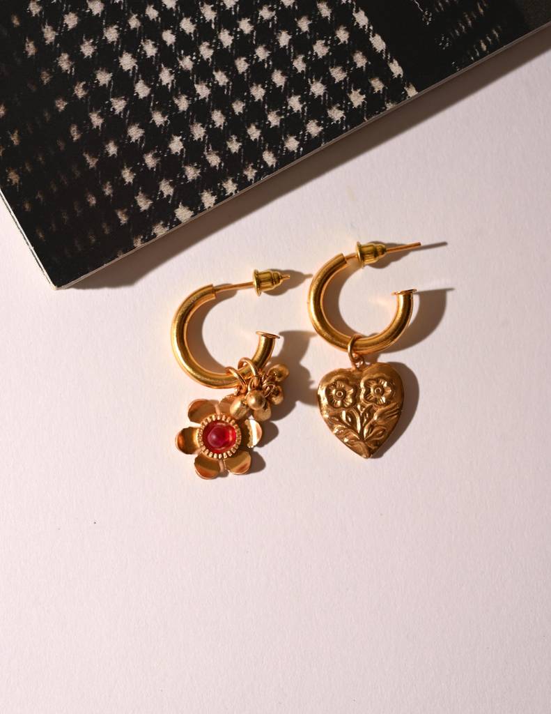 Retro Love Earrings : ERRL064