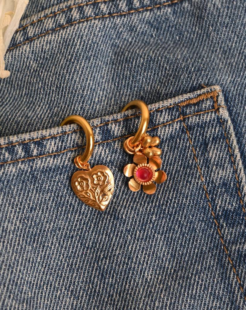 Retro Love Earrings : ERRL064