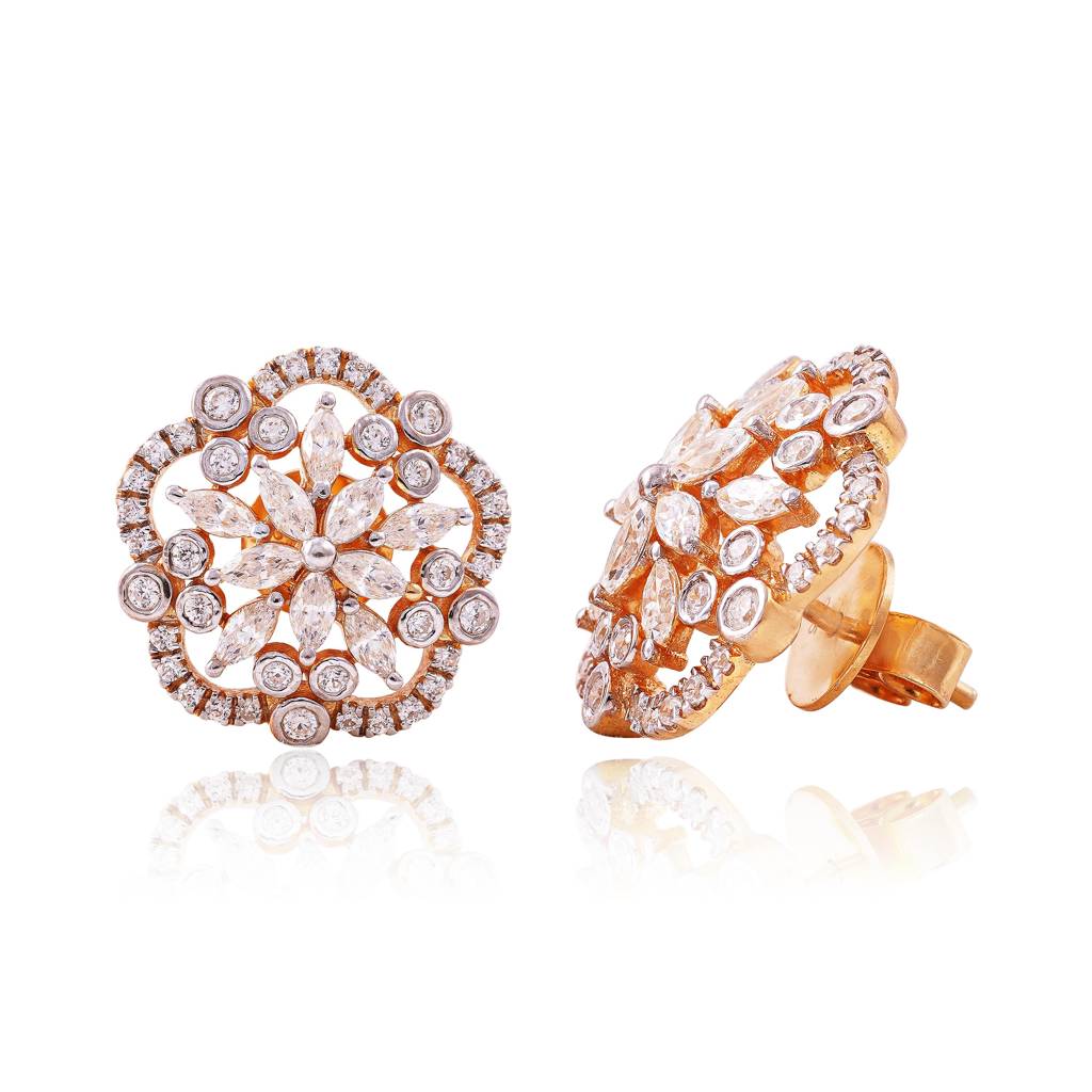 Estrela Studs : ERS-058-W