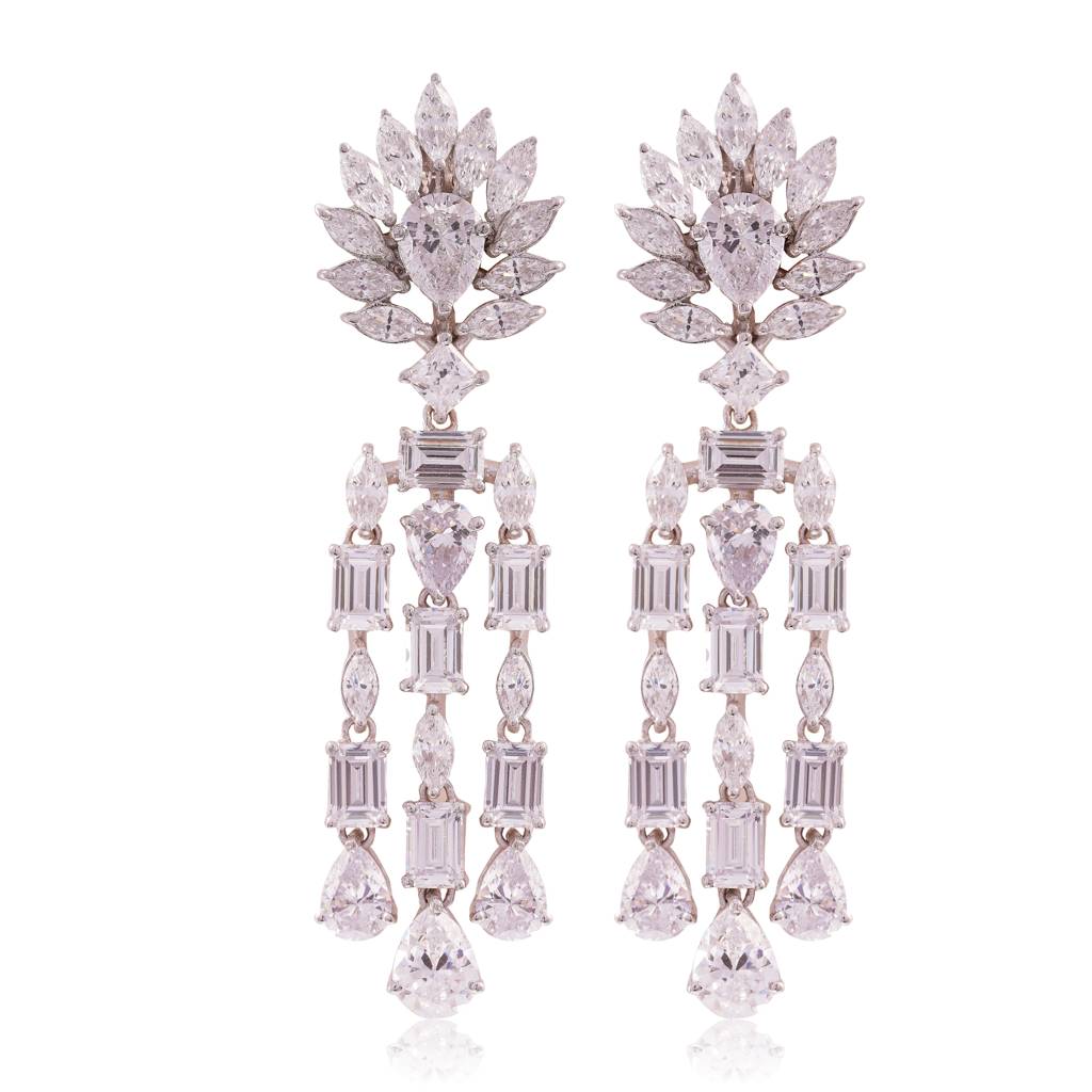 Scintillio Luxe Earrings : ERS-069-W