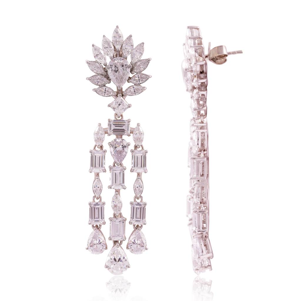 Scintillio Luxe Earrings : ERS-069-W