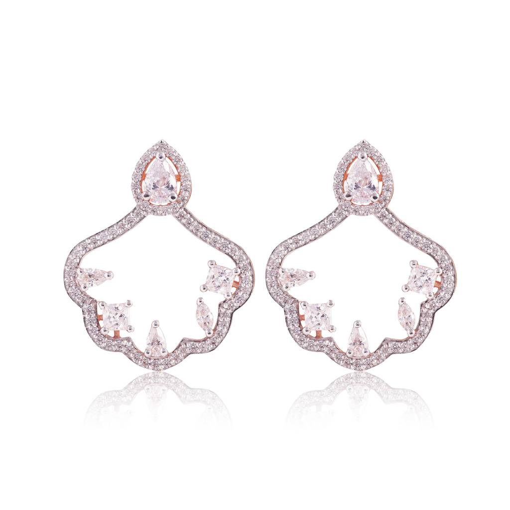 Keya Earrings : ERS-088-W
