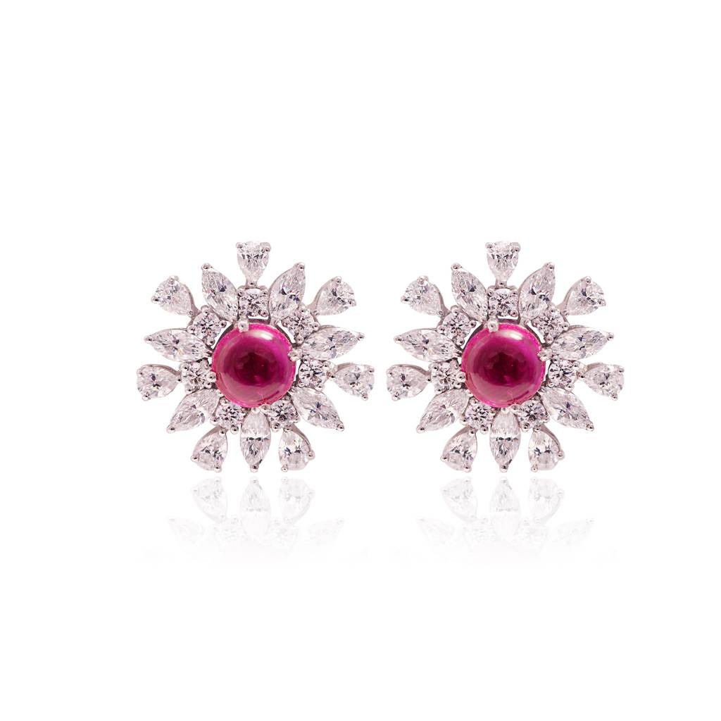 Spring Muse Earrings : ERS-092-RD