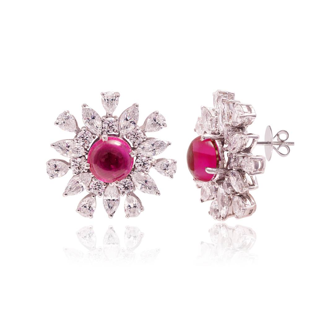 Spring Muse Earrings : ERS-092-RD