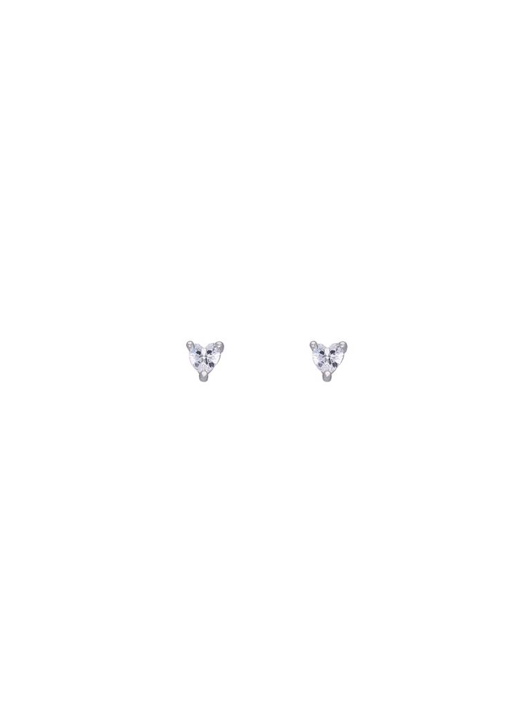 Special Hearts Silver Earrings : ERSD385-S-NA