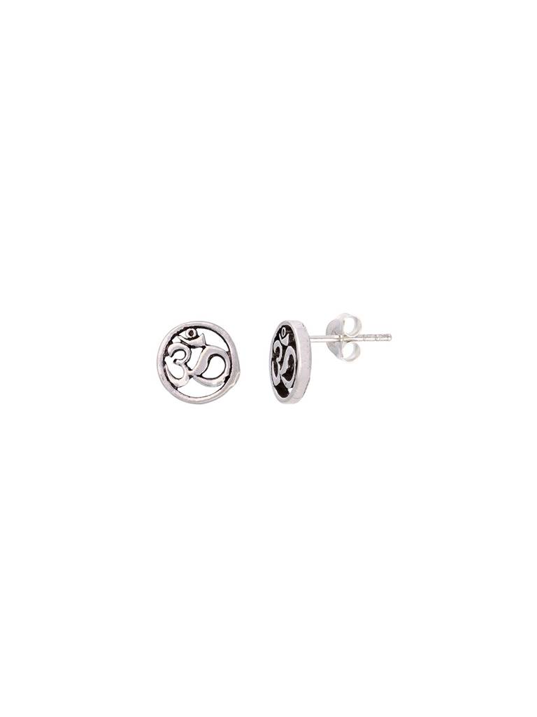 Sterling Oms Casual Silver Studs Earrings : ERSD417-S-NA