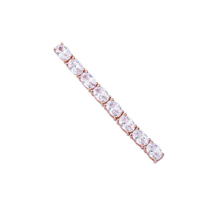 Rosegold Sleek Cz Dangler